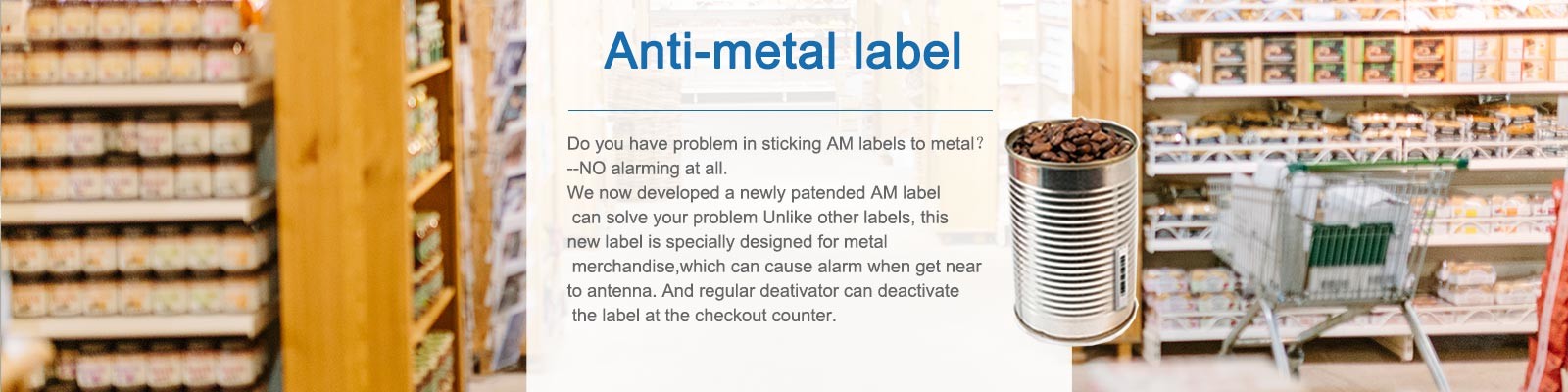 qualità anti etichetta di furto Fabbrica